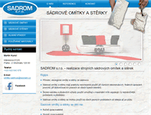 Tablet Screenshot of omitky-sadrove.com